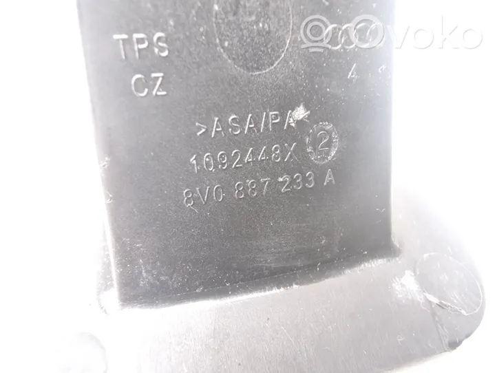 Audi A3 S3 8V Osłona / zaślepka ISOFIX 8V0887233A