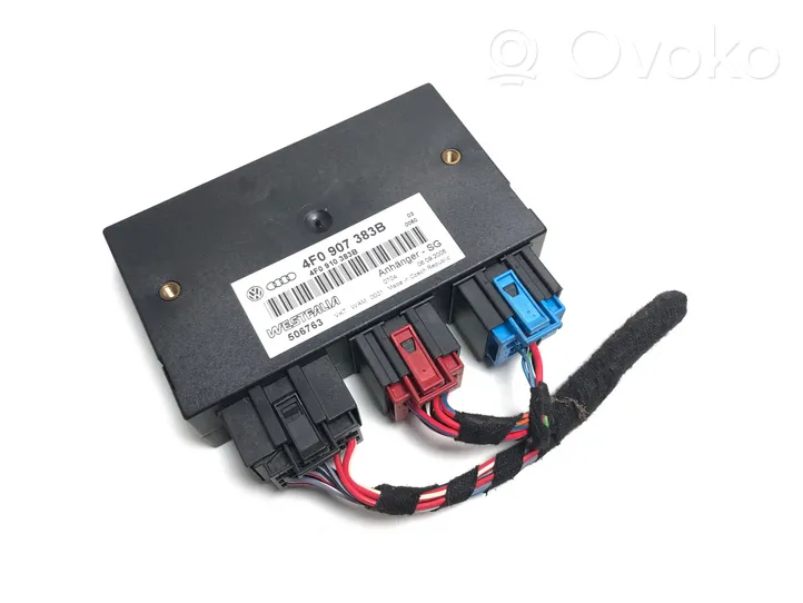 Audi A6 Allroad C6 Tow bar trailer control unit/module 4F0907383B