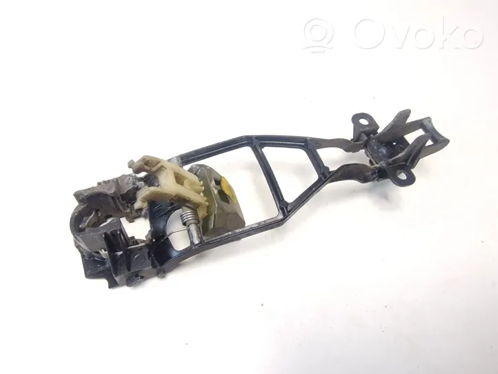 Volkswagen Phaeton Support extérieur, poignée de porte arrière 3D0837886H