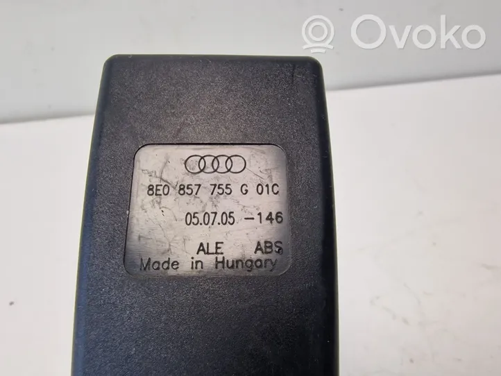 Audi A4 S4 B6 8E 8H Boucle de ceinture de sécurité avant 8E0857755G