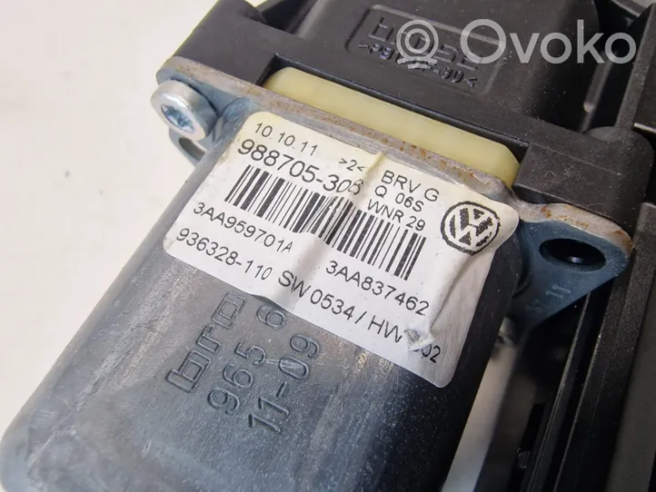 Volkswagen PASSAT B7 Moteur de lève-vitre de porte avant 3C0959793C