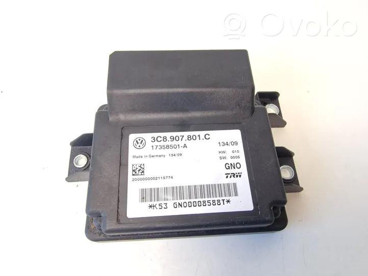 Volkswagen PASSAT CC Module de commande de frein à main 3C8907801C