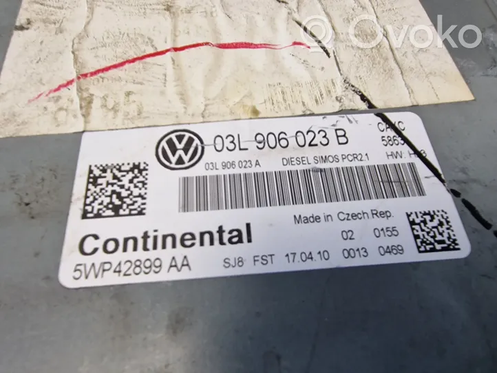 Volkswagen Golf VI Sterownik / Moduł ECU 03L906023B