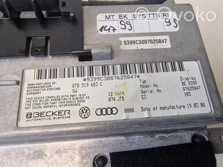 Audi A6 S6 C6 4F Monitori/näyttö/pieni näyttö 8T0919603C