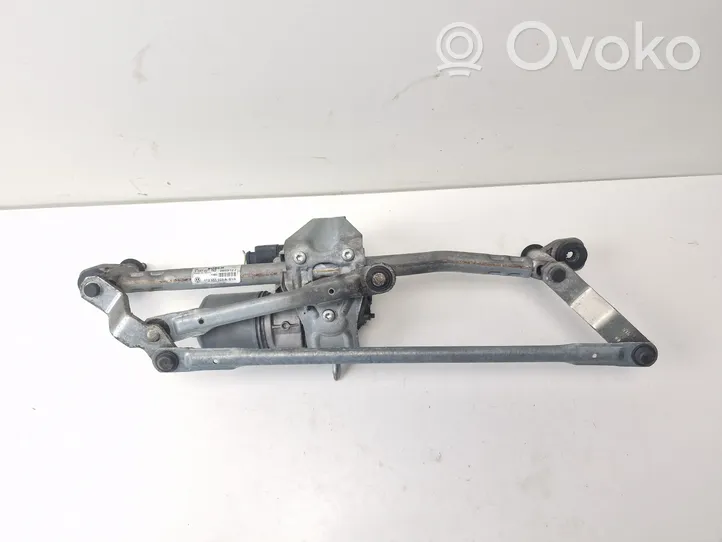 Volkswagen Touran II Front wiper linkage and motor 1T2955119A