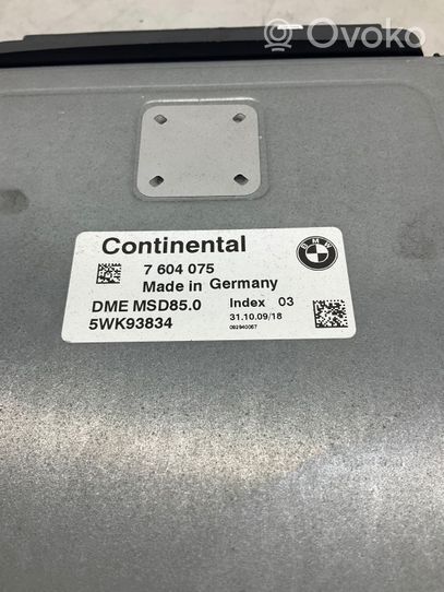 BMW 7 F01 F02 F03 F04 Centralina/modulo del motore 7604075