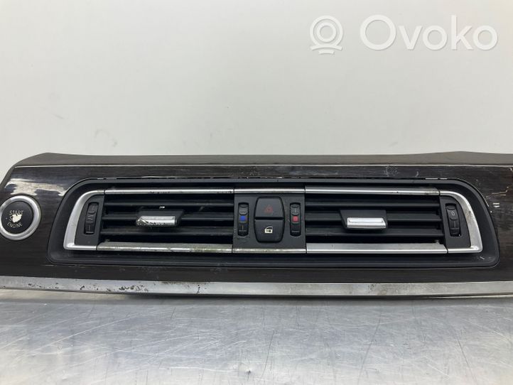 BMW 7 F01 F02 F03 F04 Grille d'aération centrale 9192351