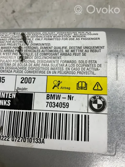 BMW 5 E60 E61 Poduszka powietrzna Airbag drzwi tylnych 7034059