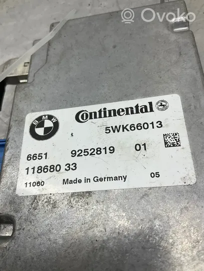 BMW 5 F10 F11 Kamera szyby przedniej / czołowej 9252819