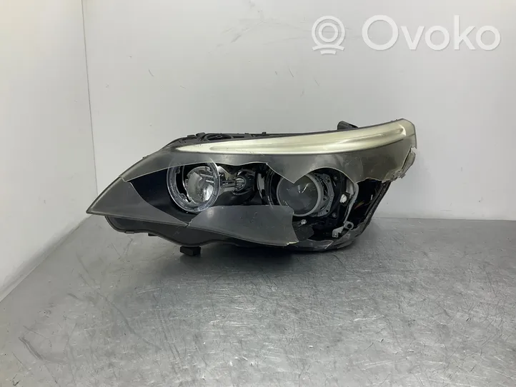 BMW 5 E60 E61 Lampa przednia 7044675