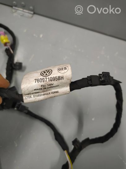 Volkswagen Touareg III Parking sensor (PDC) wiring loom 760971095BH