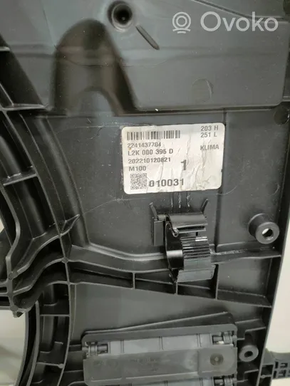 Volkswagen Caddy Ventilatore di raffreddamento elettrico del radiatore L2K000395D