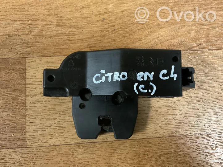 Citroen C4 I Serrure de hayon 9652301980