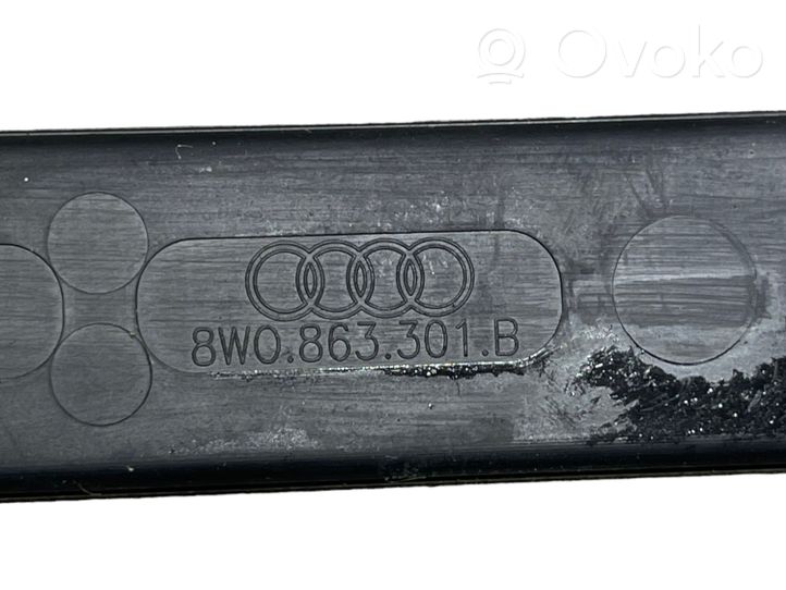 Audi A4 S4 B9 Wkładka schowka tunelu środkowego 8W0863301B