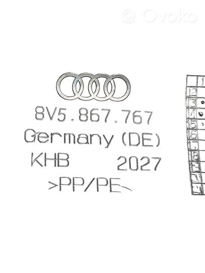 Audi A3 S3 8V D-pilarin verhoilu (alaosa) 8V5867767