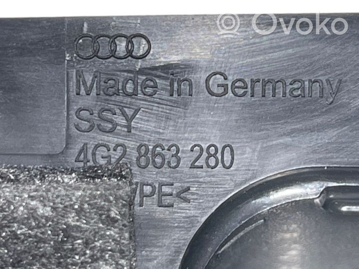 Audi A6 S6 C7 4G Panelės apdailos skydas (apatinis) 4G2863280
