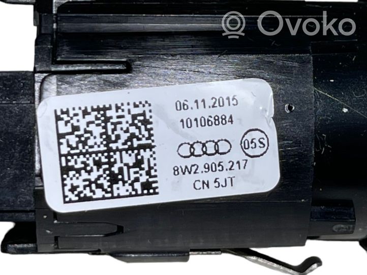 Audi A4 S4 B9 Engine start stop button switch 8W2905217