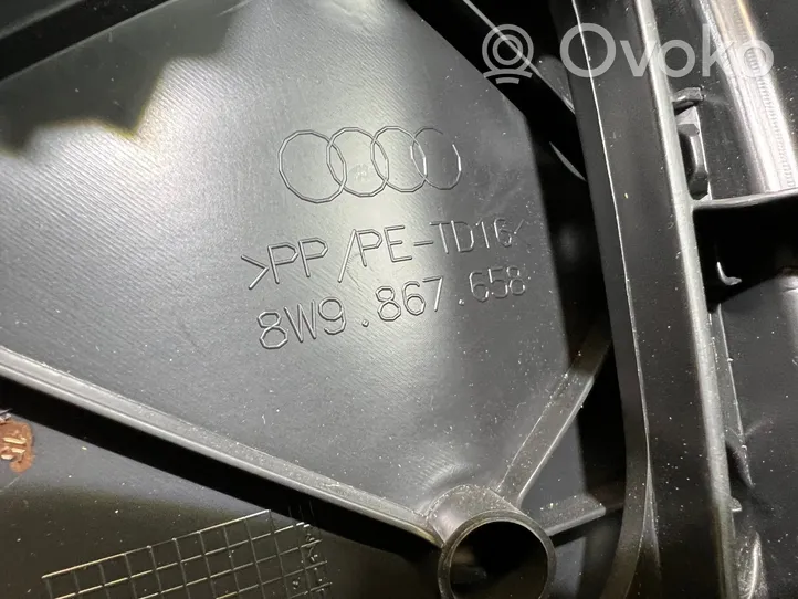 Audi A4 S4 B9 Apdaila bagažinės dangčio (komplektas) 8W9867979