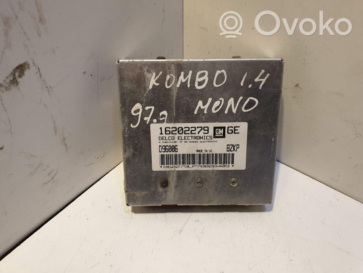 Opel Combo B Calculateur moteur ECU 16202279