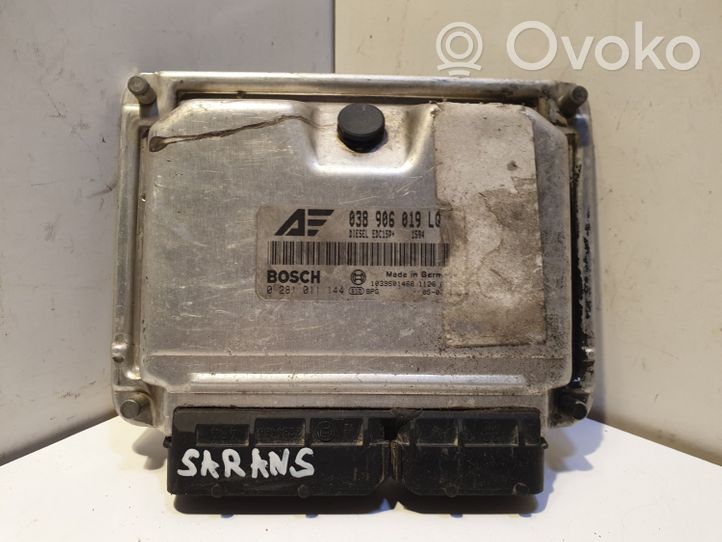 Volkswagen Sharan Sterownik / Moduł ECU 038906019LQ