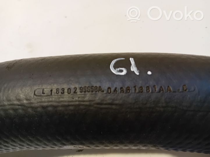 Chrysler Grand Voyager IV Tube d'admission de tuyau de refroidisseur intermédiaire 04861381AA