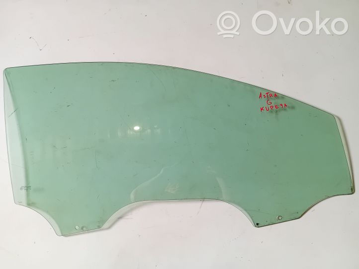 Opel Astra G Front door window/glass (coupe) 43R002032