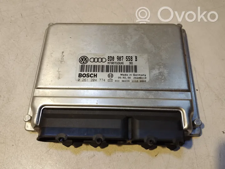 Volkswagen PASSAT B5 Engine control unit/module 8D0907558B