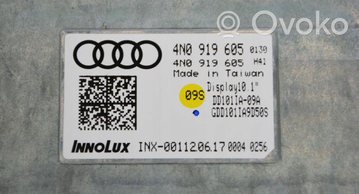 Audi A8 S8 D5 Monitor / wyświetlacz / ekran 4N0919605