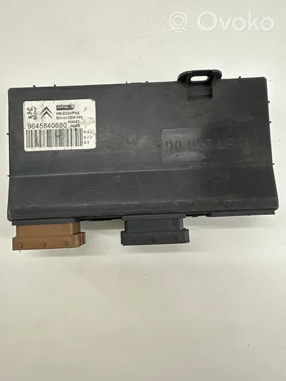 Peugeot 407 Module de commande de siège 9645840680