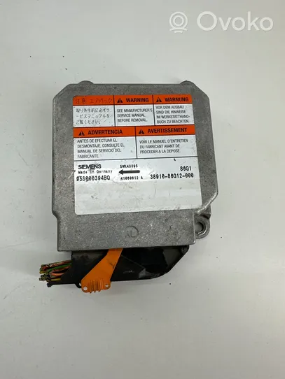 Subaru Justy Airbag control unit/module 3891086G12000