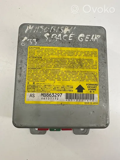 Mitsubishi Space Gear Centralina/modulo airbag MB863297