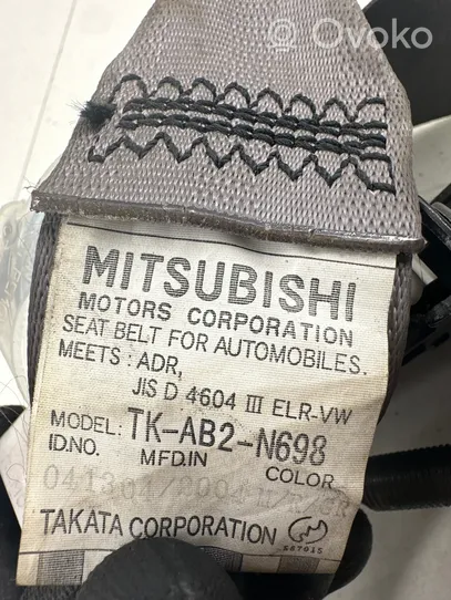 Mitsubishi Grandis Pas bezpieczeństwa trzeciego rzędu TKAB2N698