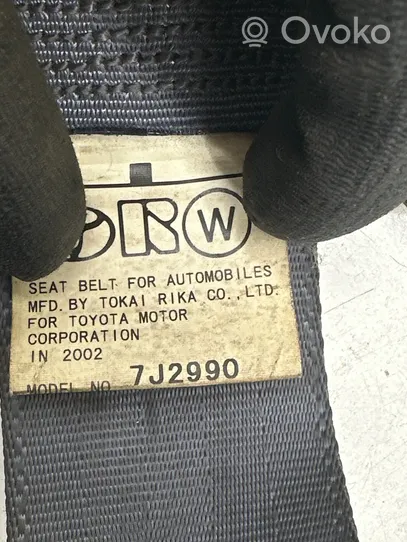 Toyota Previa (XR30, XR40) II Rear seatbelt 7J2990