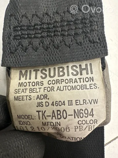 Mitsubishi Grandis Ceinture de sécurité arrière TKAB0N694