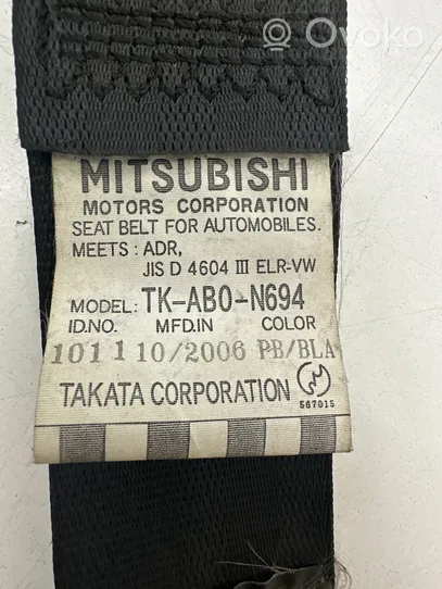 Mitsubishi Grandis Takaistuimen turvavyö TKAB0N694