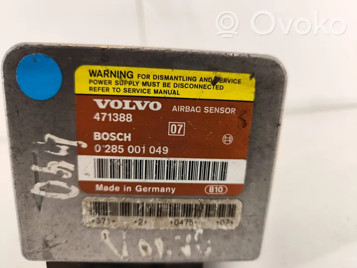 Volvo 440 Airbag control unit/module 0285001049