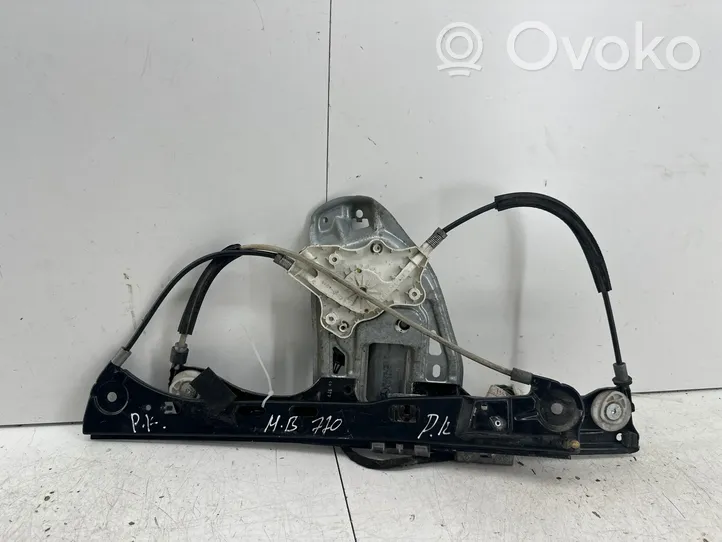 Mercedes-Benz C W203 Front door window regulator with motor A2037202346