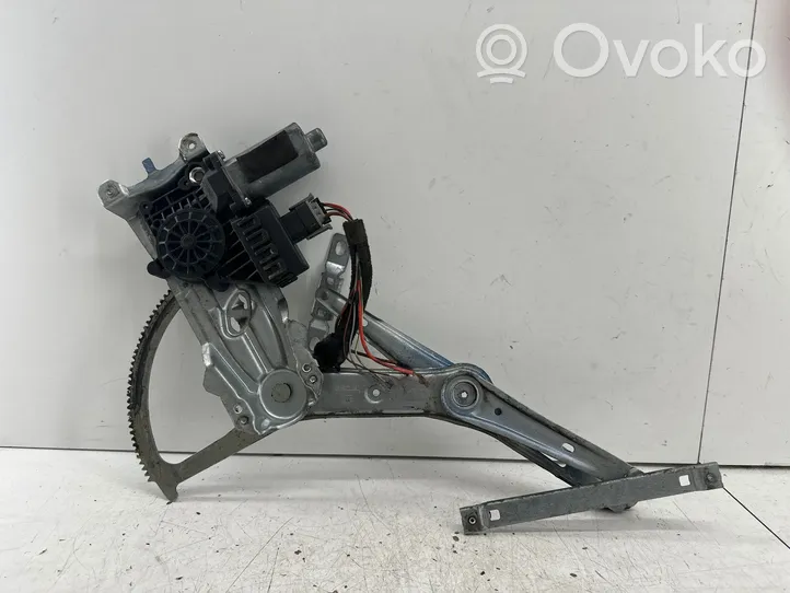 Opel Astra H Front door window regulator with motor 93306468