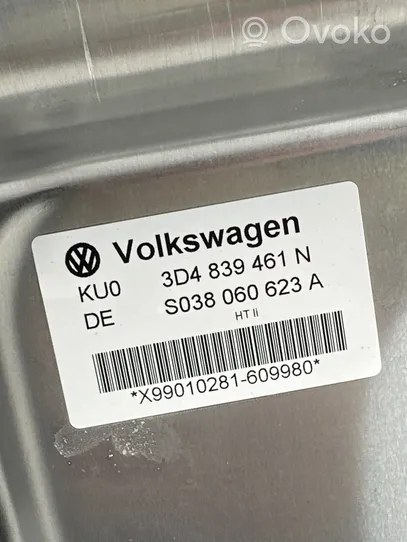 Volkswagen Phaeton Rear door window regulator with motor 3D4839461N
