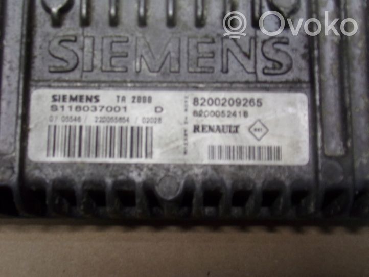 Renault Clio III Module de contrôle de boîte de vitesses ECU 9654232880