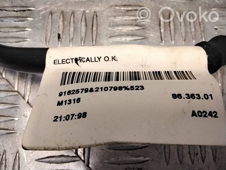 Volvo S80 Câble négatif masse batterie 9162579