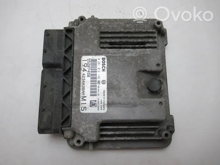 Fiat Croma Unité de commande, module ECU de moteur 0281012148