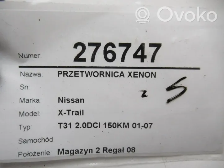 Nissan X-Trail T31 Modulo del convertitore di tensione/trasformatore 