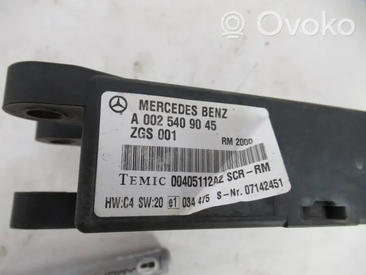 Mercedes-Benz Actros Muut ohjainlaitteet/moduulit A0025409045