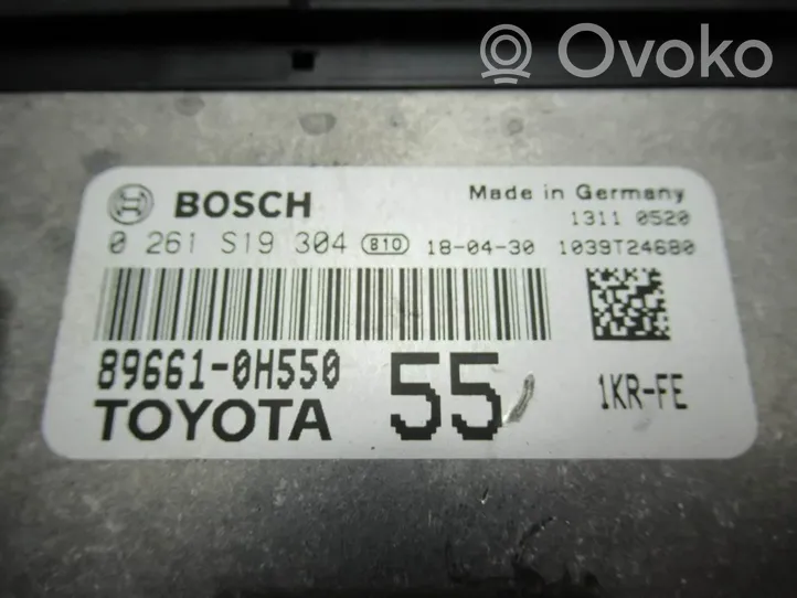 Toyota Aygo AB40 Motora vadības bloka ECU 