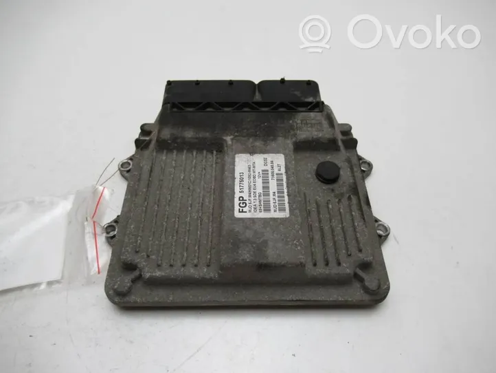 Fiat Idea Unité de commande, module ECU de moteur 51775013