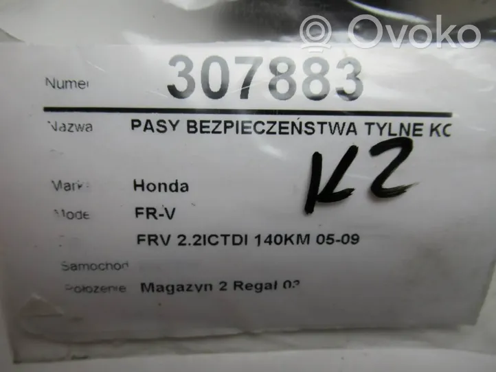 Honda FR-V Ceinture de sécurité avant 