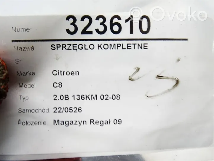 Citroen C8 Sprzęgło / Komplet RFN