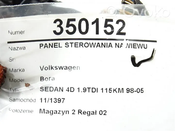 Volkswagen Bora Interior fan control switch 