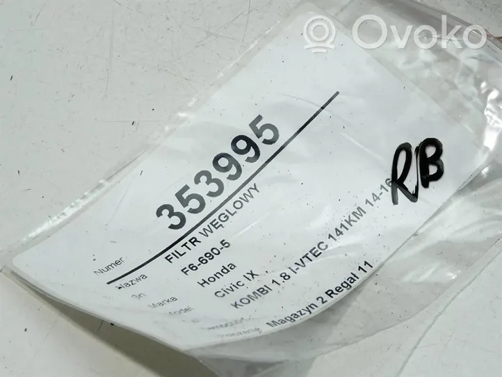 Honda Civic IX Cartouche de vapeur de carburant pour filtre à charbon actif F6-690-5